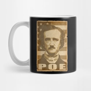 Edgar Allan Poe Politica Propaganda Pop Art Mug